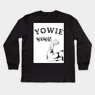 bray wyatt yowie wowie Kids Long Sleeve T-Shirt